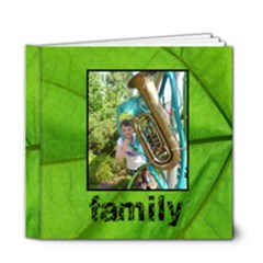 Family Simple Sentiments Classic 6 x 6 deluxe album - 6x6 Deluxe Photo Book (20 pages)