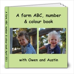 ABC, Number  - 8x8 Photo Book (20 pages)