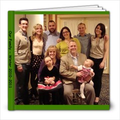 Family Holidays 2010/Sheehan Anniversary - 8x8 Photo Book (20 pages)