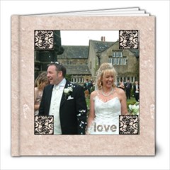Classic Marble 8 x 8 100 page wedding album 2 - 8x8 Photo Book (100 pages)