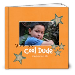 8x8 Cool Dude (Multiple Pics) - 8x8 Photo Book (20 pages)