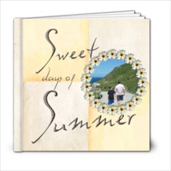 Sweet Days of Summer 6 x 6 20 page book - 6x6 Photo Book (20 pages)