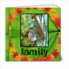 Autumn Glory Classic 6 x 6  album 20 pages - 6x6 Photo Book (20 pages)