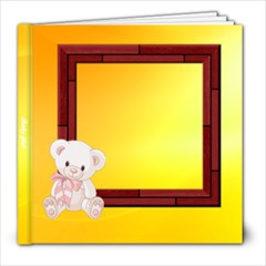 Baby girl 8x8 photo book - 8x8 Photo Book (20 pages)