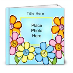 Hearts and Flowers General purpose 6x6 20 page Book - 6x6 Photo Book (20 pages)