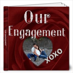 Our Engagement 12x12 Photo Book - 12x12 Photo Book (20 pages)