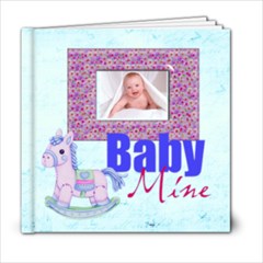 Baby Mine 20 page 6 x 6 Album Boy or Girl - 6x6 Photo Book (20 pages)