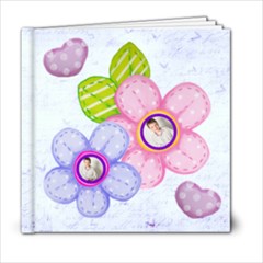 Hearts & Flowers 6 x 6 20 page all occasion album - 6x6 Photo Book (20 pages)