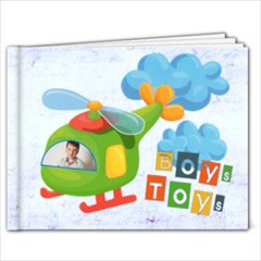 Boys Toys 9 x 7 20 page book - 9x7 Photo Book (20 pages)