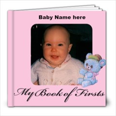 Girl Book of First s 8x8, 30 pages - 8x8 Photo Book (30 pages)