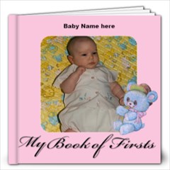  Book of First s 12x12 A, 20 pages - 12x12 Photo Book (20 pages)