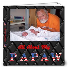 PaPaw s Book 12 x 12 - 12x12 Photo Book (20 pages)