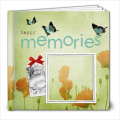 Poppies 8x8 Book - 8x8 Photo Book (20 pages)