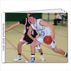Bens basketball 2010-11 - 7x5 Photo Book (20 pages)