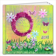 Easter Spring 12x12 photo book - 12x12 Photo Book (20 pages)