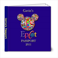 Gavin s Passport - 6x6 Photo Book (20 pages)