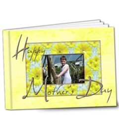Happy Mothers Day Deluxe 9 x 7 20 page book - 9x7 Deluxe Photo Book (20 pages)