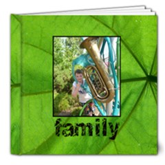Family Simple Sentiments Deluxe Classic 8 x 8 album - 8x8 Deluxe Photo Book (20 pages)