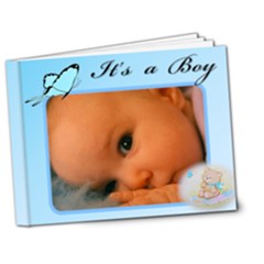 My Baby boy Brag book 7x5(20) Deluxe - 7x5 Deluxe Photo Book (20 pages)