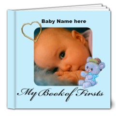  Book of First s 8x8 Deluxe Boy, 20 pages - 8x8 Deluxe Photo Book (20 pages)