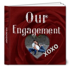 Our Engagement 8x8 Deluxe Photo Book - 8x8 Deluxe Photo Book (20 pages)