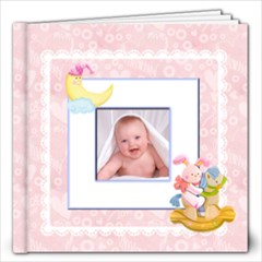 Blanky Bunny Baby Girl 12 x 12 inch Book 20 pages - 12x12 Photo Book (20 pages)