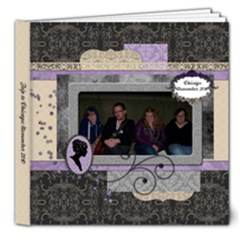 Royal Silhouette Deluxe 8x8 20 page book - 8x8 Deluxe Photo Book (20 pages)