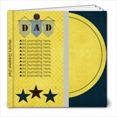 Dads Day 8x8 Photo Book - 8x8 Photo Book (20 pages)