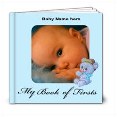  Book of First s 6x6, 20 pages - 6x6 Photo Book (20 pages)