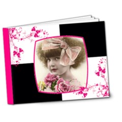 PinkadinkDeluxe 7 x 5 book 20 pages - 7x5 Deluxe Photo Book (20 pages)