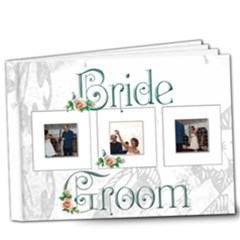 Bride & Groom Deluxe  20 page 9 x 7 book - 9x7 Deluxe Photo Book (20 pages)