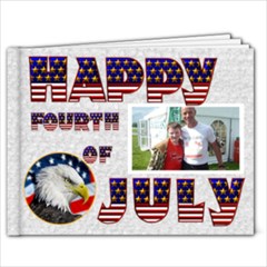 4th of July 20 page 9 x 7 book - 9x7 Photo Book (20 pages)