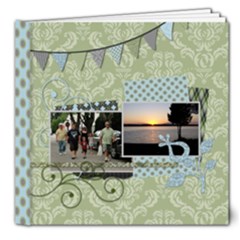 Summer Sophisticate DELUXE 8x8 20 page book - 8x8 Deluxe Photo Book (20 pages)