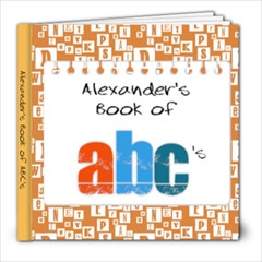 Alexander s ABC Book - 8x8 Photo Book (20 pages)