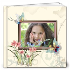 Flower Girl Pattern - 12x12 Photo Book (20 pages)