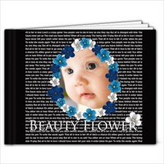 beauty Flower - 9x7 Photo Book (20 pages)