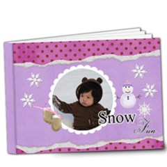 9x7 DELUXE- Snow Fun - 9x7 Deluxe Photo Book (20 pages)