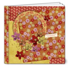8x8 Deluxe Floral/Oriental Album - 8x8 Deluxe Photo Book (20 pages)