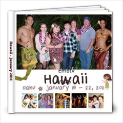 Hawaiian Vacation - 8x8 Photo Book (30 pages)