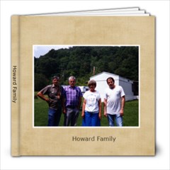 Howard-Collins Family Photo Album - 8x8 Photo Book (30 pages)