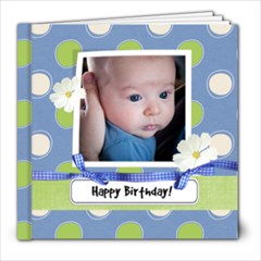 Twins  First Birthday - 8x8 Photo Book (20 pages)