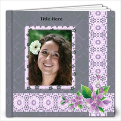 Delightful shades of Violet 12x12 (80 page) Book - 12x12 Photo Book (80 pages)