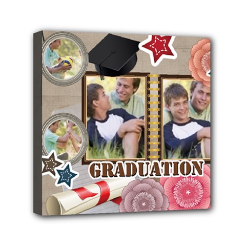 graduation - Mini Canvas 6  x 6  (Stretched)
