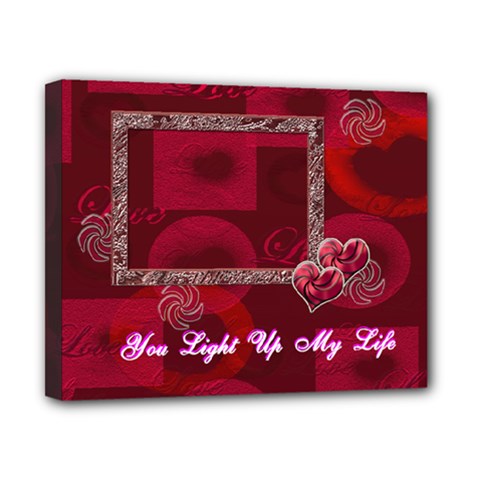 You Light Up my Life 8x10 stretched canvas - Canvas 10  x 8  (Stretched)