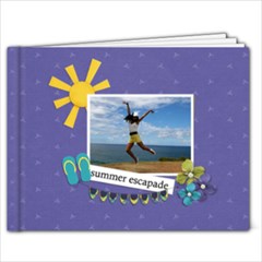 9x7 (20 pages): Summer Escapade - 9x7 Photo Book (20 pages)