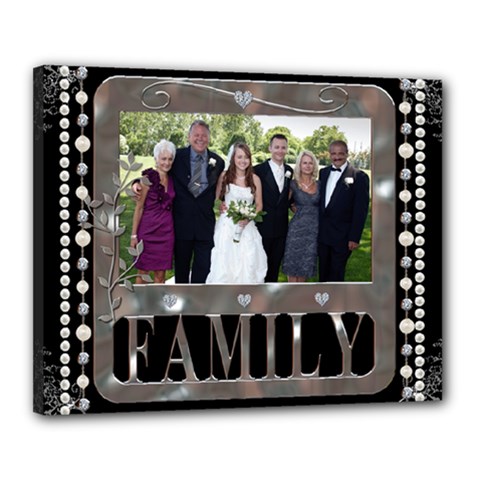Family 20x16 Stretched Canvas - Canvas 20  x 16  (Stretched)