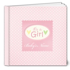 8x8 DELUXE-  It sa Girl - 8x8 Deluxe Photo Book (20 pages)