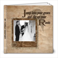 Family Tree/Genealogy 8x8 39 Pages Photo Book - 8x8 Photo Book (39 pages)