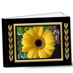 Black and Gold Deluxe 9x7 book (20 Pages) - 9x7 Deluxe Photo Book (20 pages)