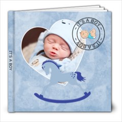 It s A Boy 8x8 60 Page Photo Book - 8x8 Photo Book (60 pages)